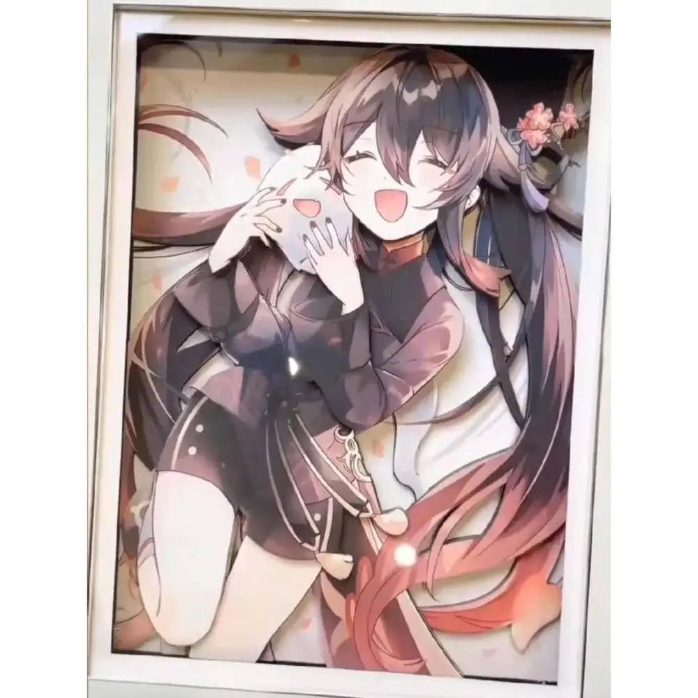 Genshin Impact Handmade 3D Painting, Furina, Yoimiya, Nahida, T